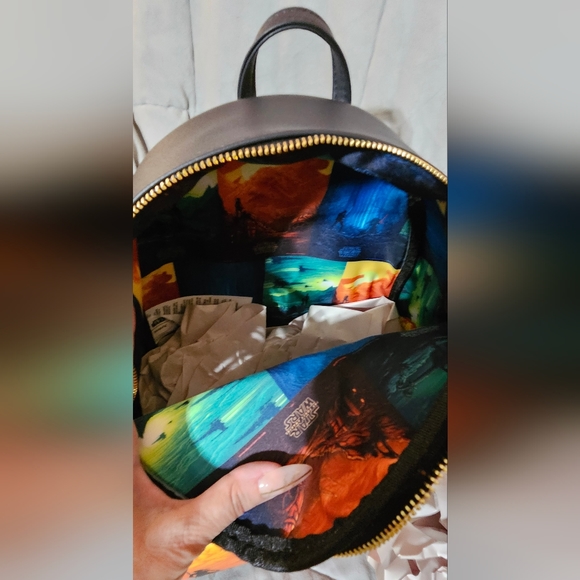 NWT Disney 100 Exclusive Star Wars Loungefly Backpack - Picture 2 of 6